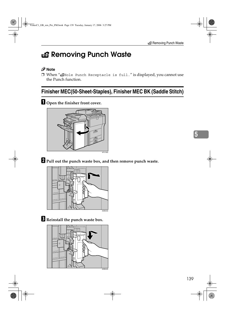 Ricoh Aficio Color 5560 User Manual | Page 151 / 200