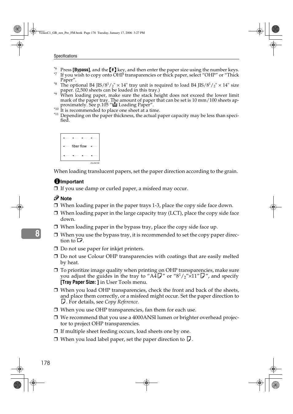Ricoh Aficio Color 5560 User Manual | Page 190 / 200