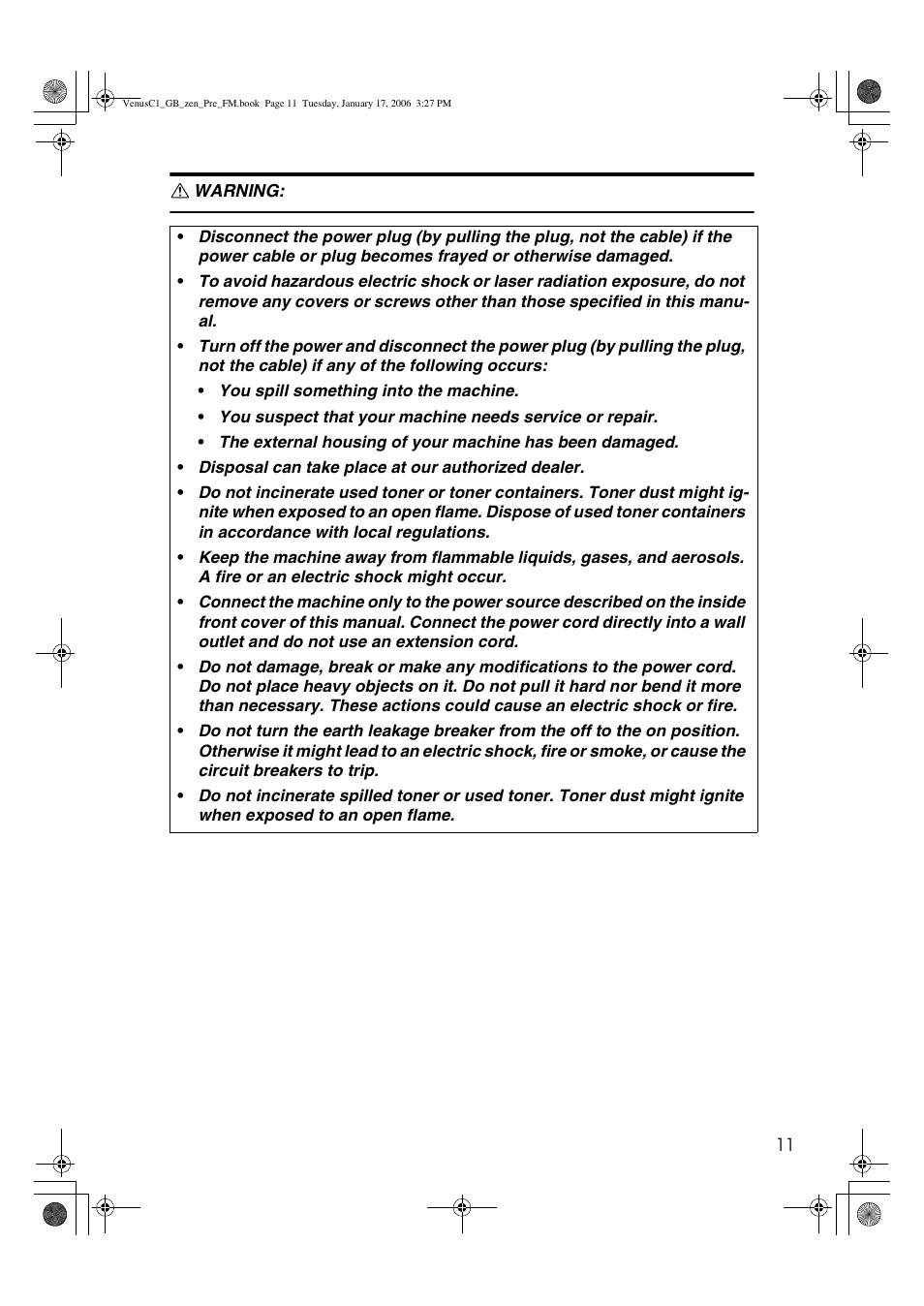 Ricoh Aficio Color 5560 User Manual | Page 23 / 200