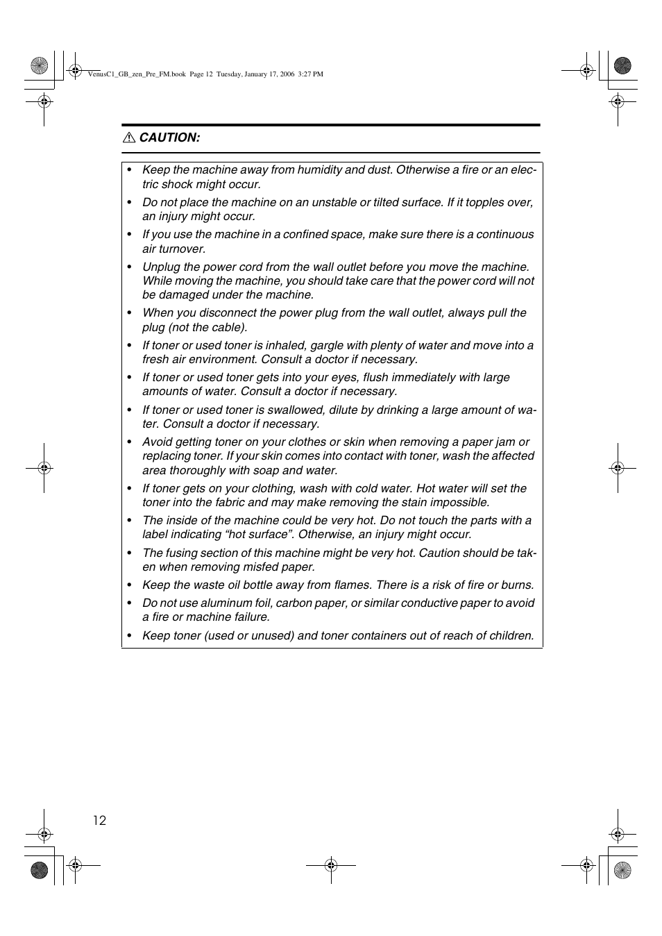 Ricoh Aficio Color 5560 User Manual | Page 24 / 200