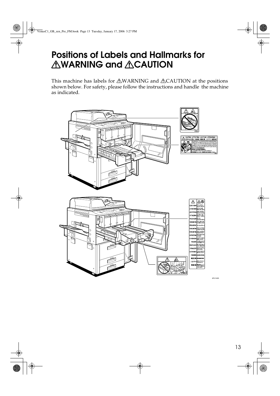 Ricoh Aficio Color 5560 User Manual | Page 25 / 200
