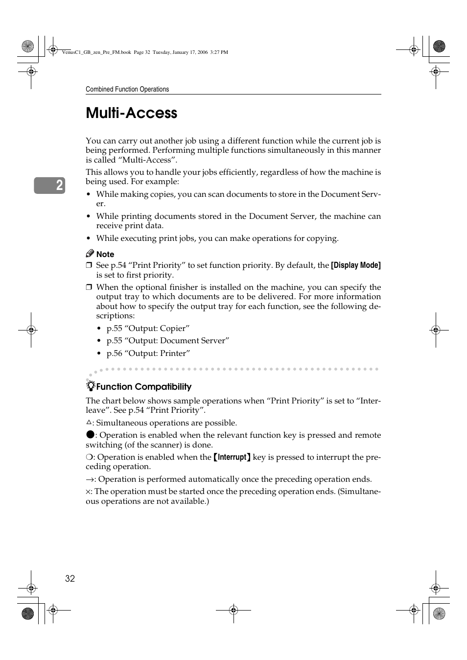 2multi-access | Ricoh Aficio Color 5560 User Manual | Page 44 / 200
