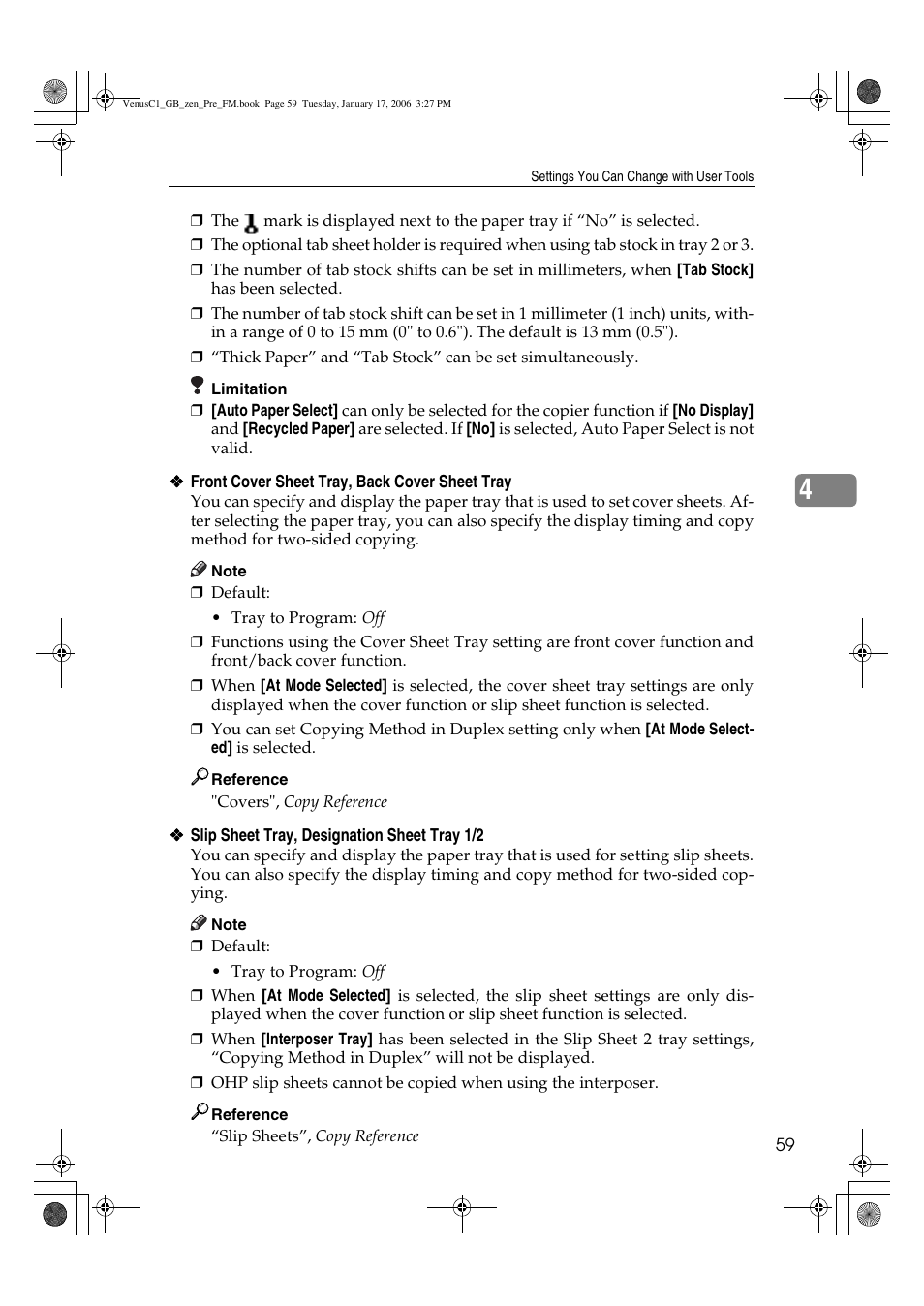 Ricoh Aficio Color 5560 User Manual | Page 71 / 200