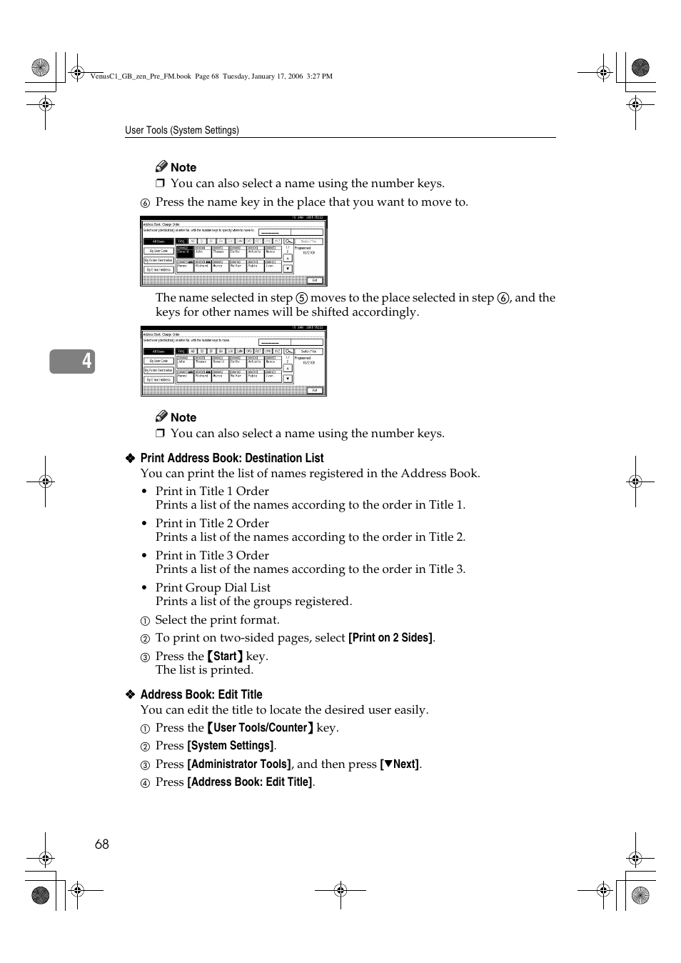 Ricoh Aficio Color 5560 User Manual | Page 80 / 200