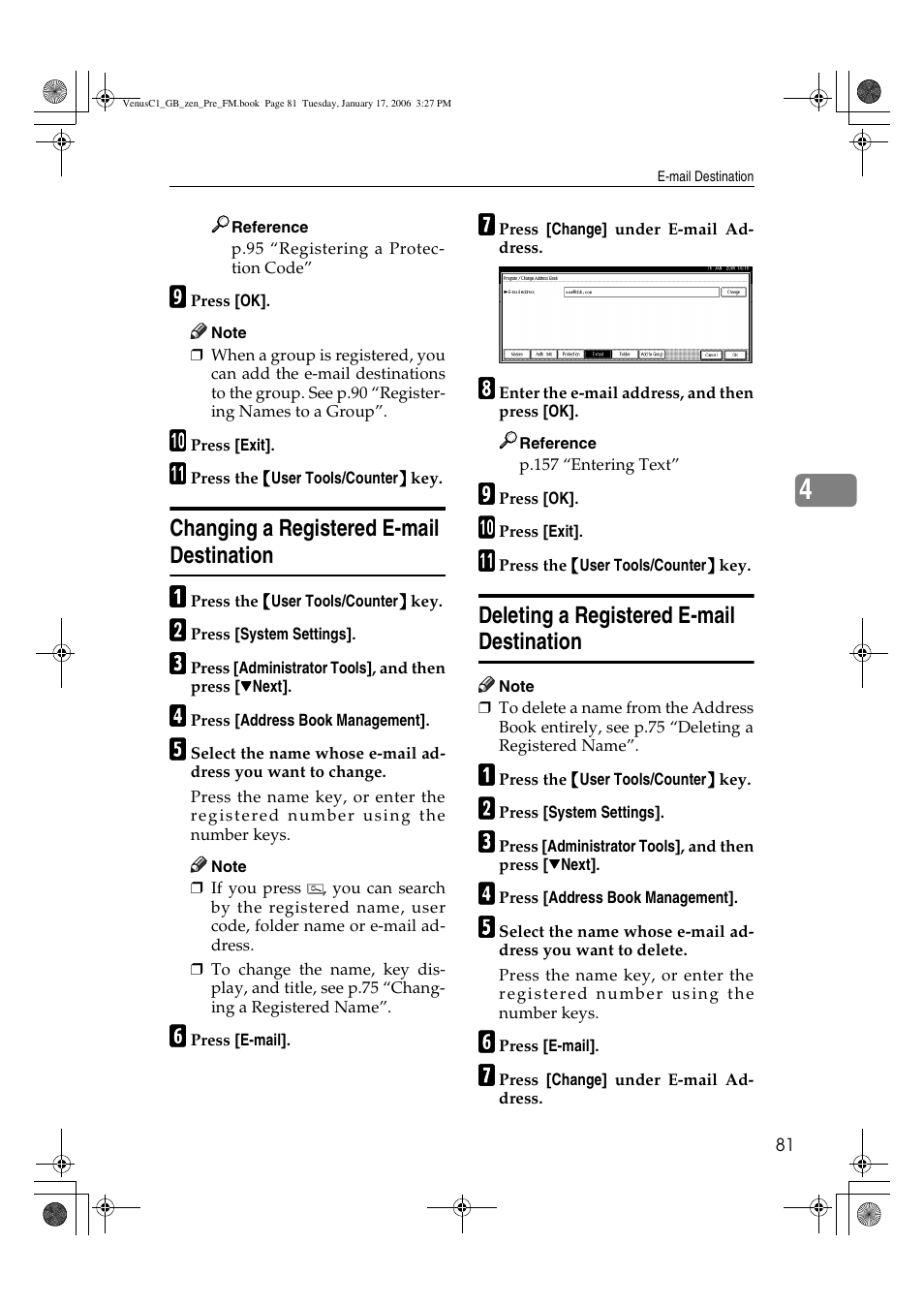 Ricoh Aficio Color 5560 User Manual | Page 93 / 200
