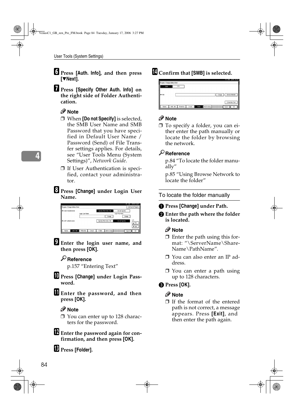 Ricoh Aficio Color 5560 User Manual | Page 96 / 200