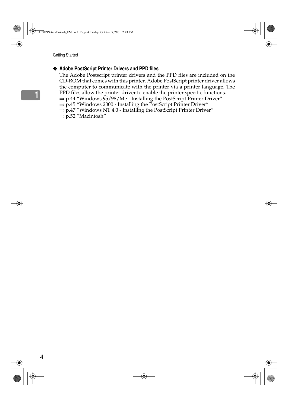 Ricoh AP4510 User Manual | Page 14 / 424