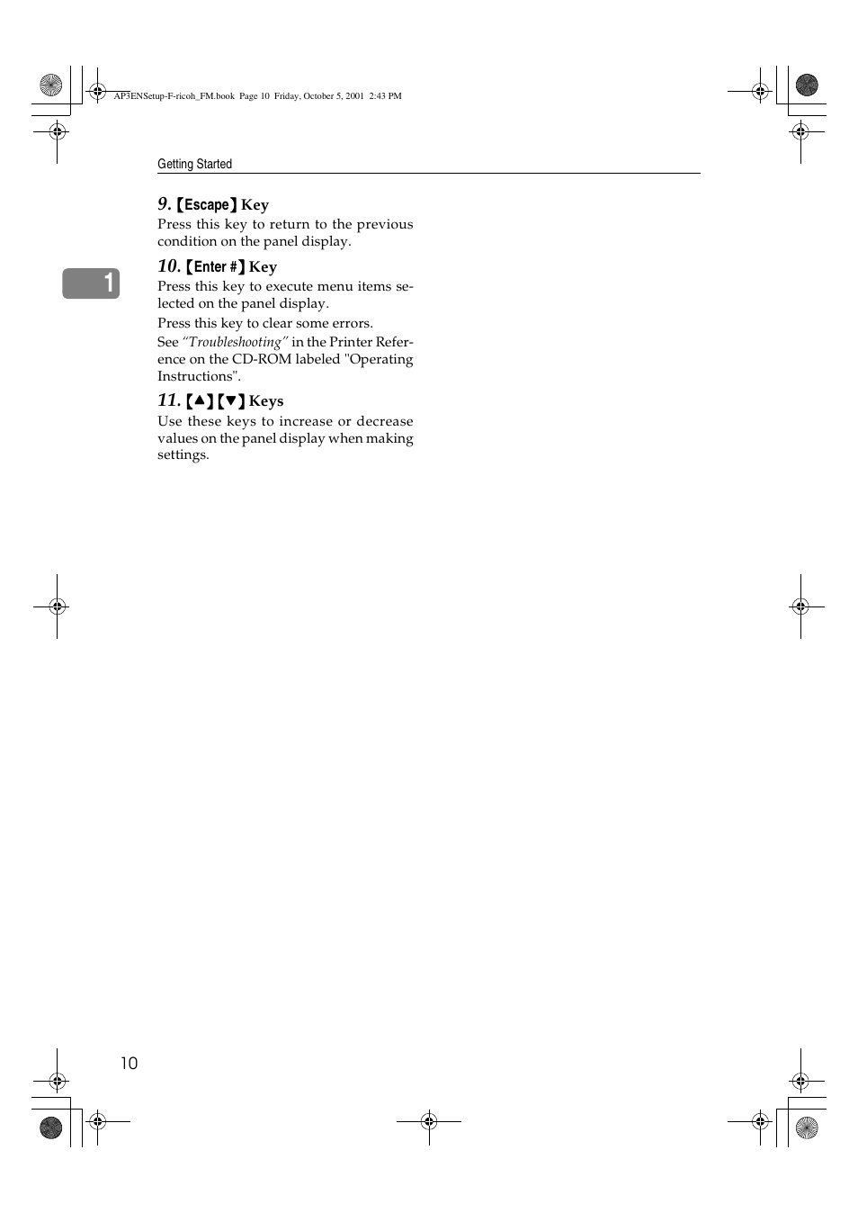 Ricoh AP4510 User Manual | Page 20 / 424