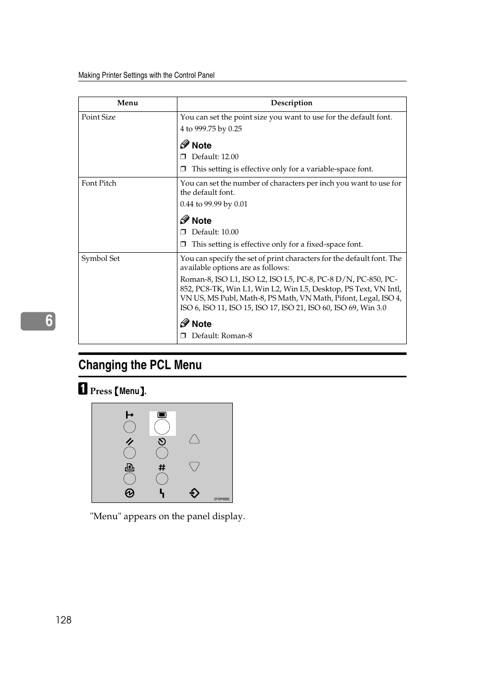 Changing the pcl menu | Ricoh AP4510 User Manual | Page 202 / 424