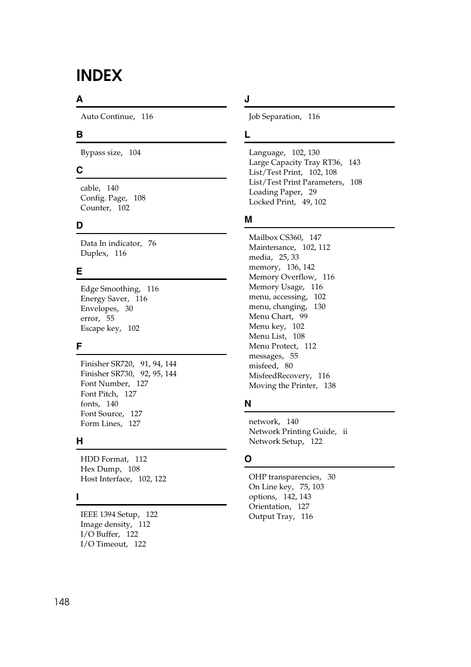 Index | Ricoh AP4510 User Manual | Page 222 / 424