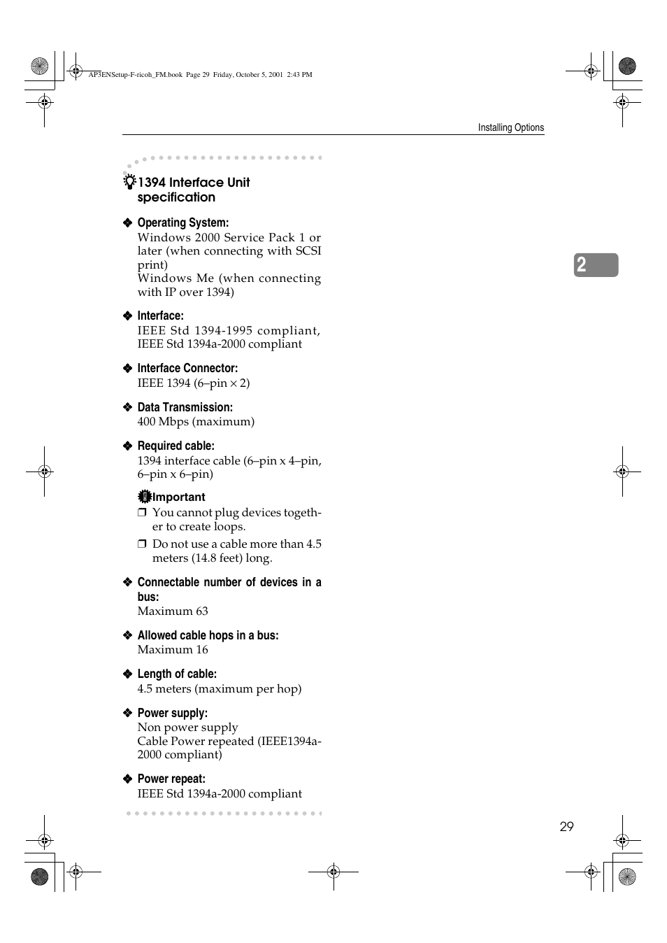 Ricoh AP4510 User Manual | Page 39 / 424
