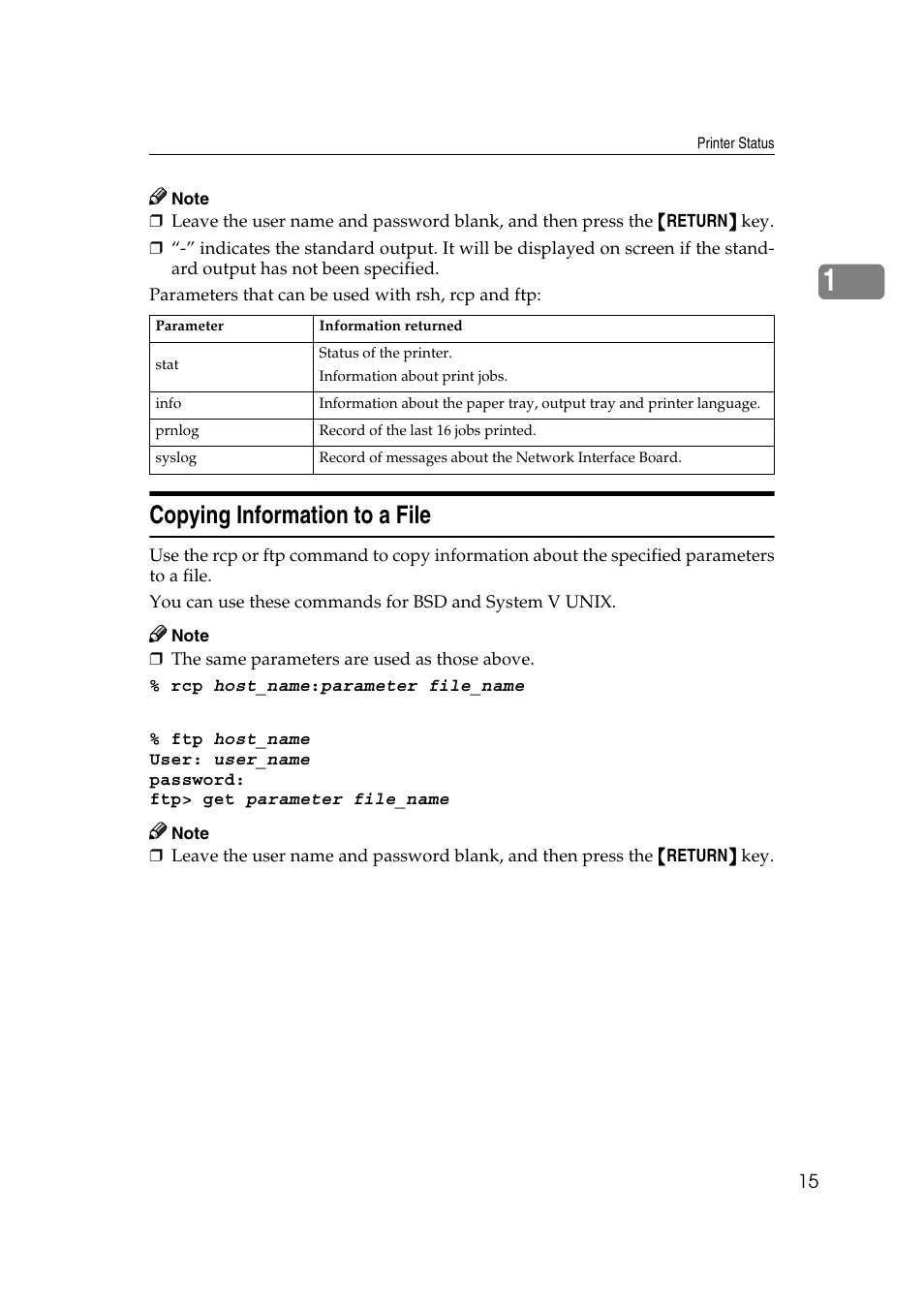 Copying information to a file | Ricoh AP4510 User Manual | Page 391 / 424