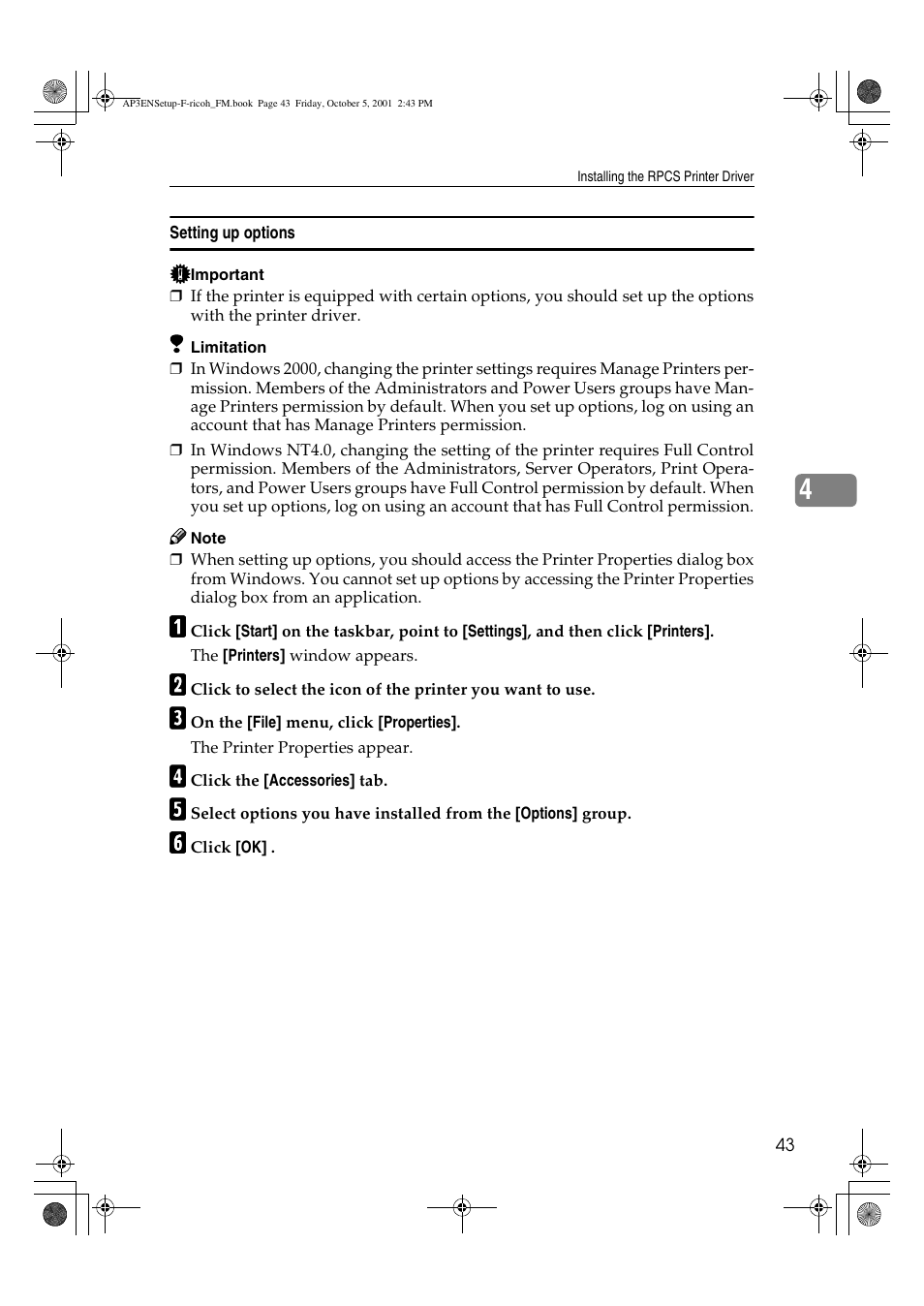 Ricoh AP4510 User Manual | Page 53 / 424