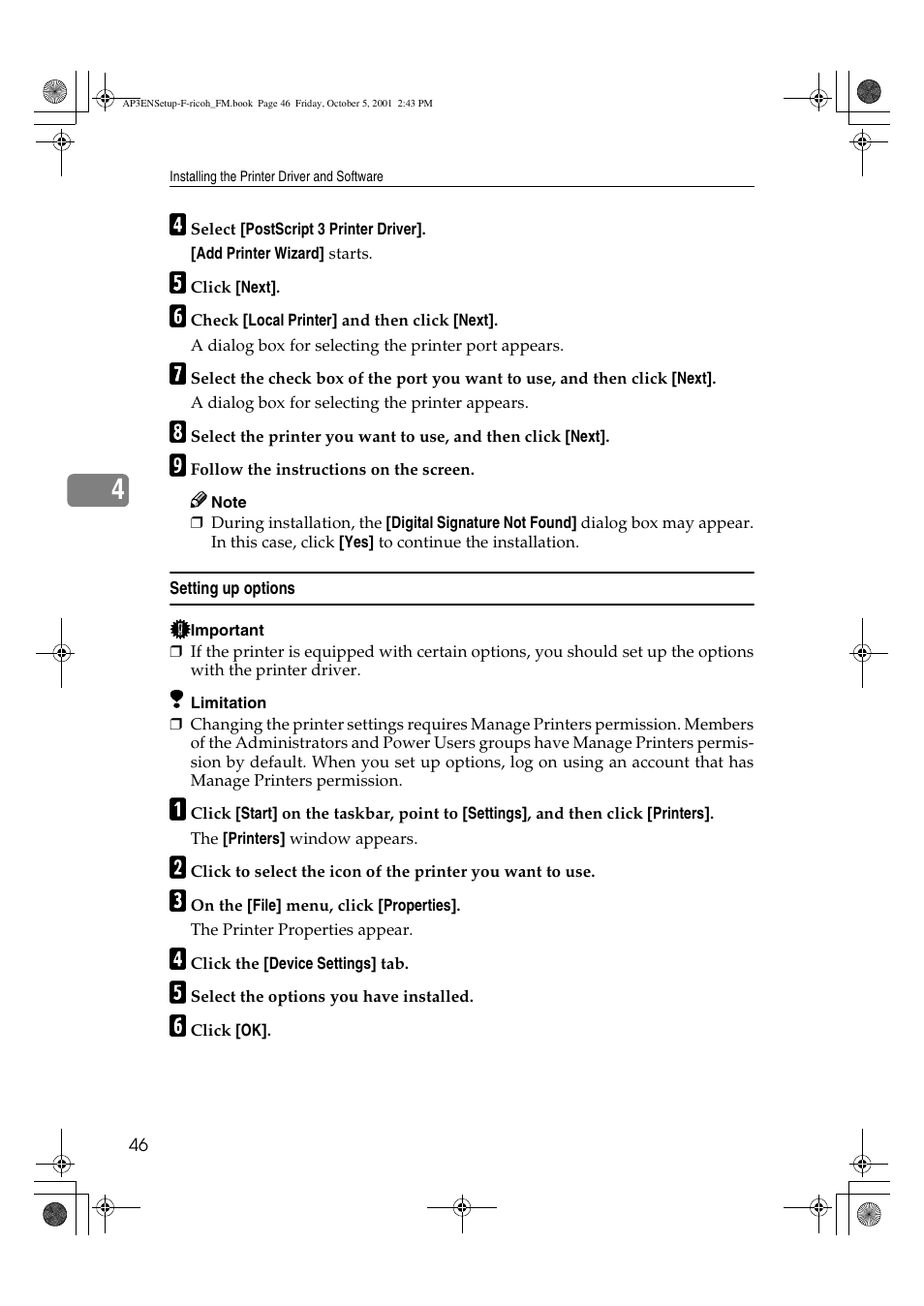 Ricoh AP4510 User Manual | Page 56 / 424