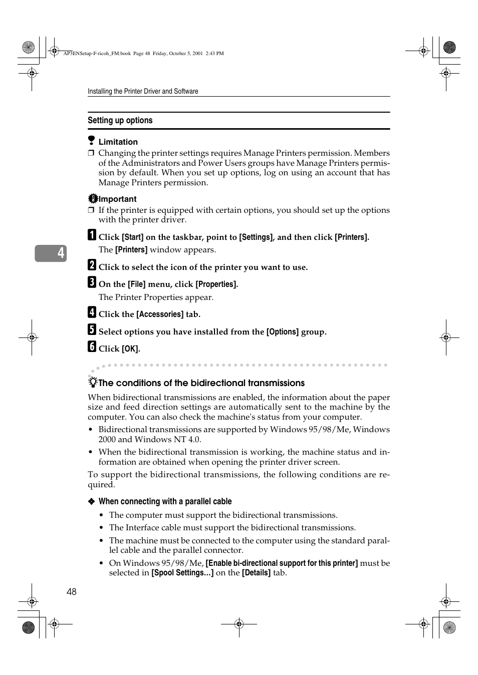 Ricoh AP4510 User Manual | Page 58 / 424