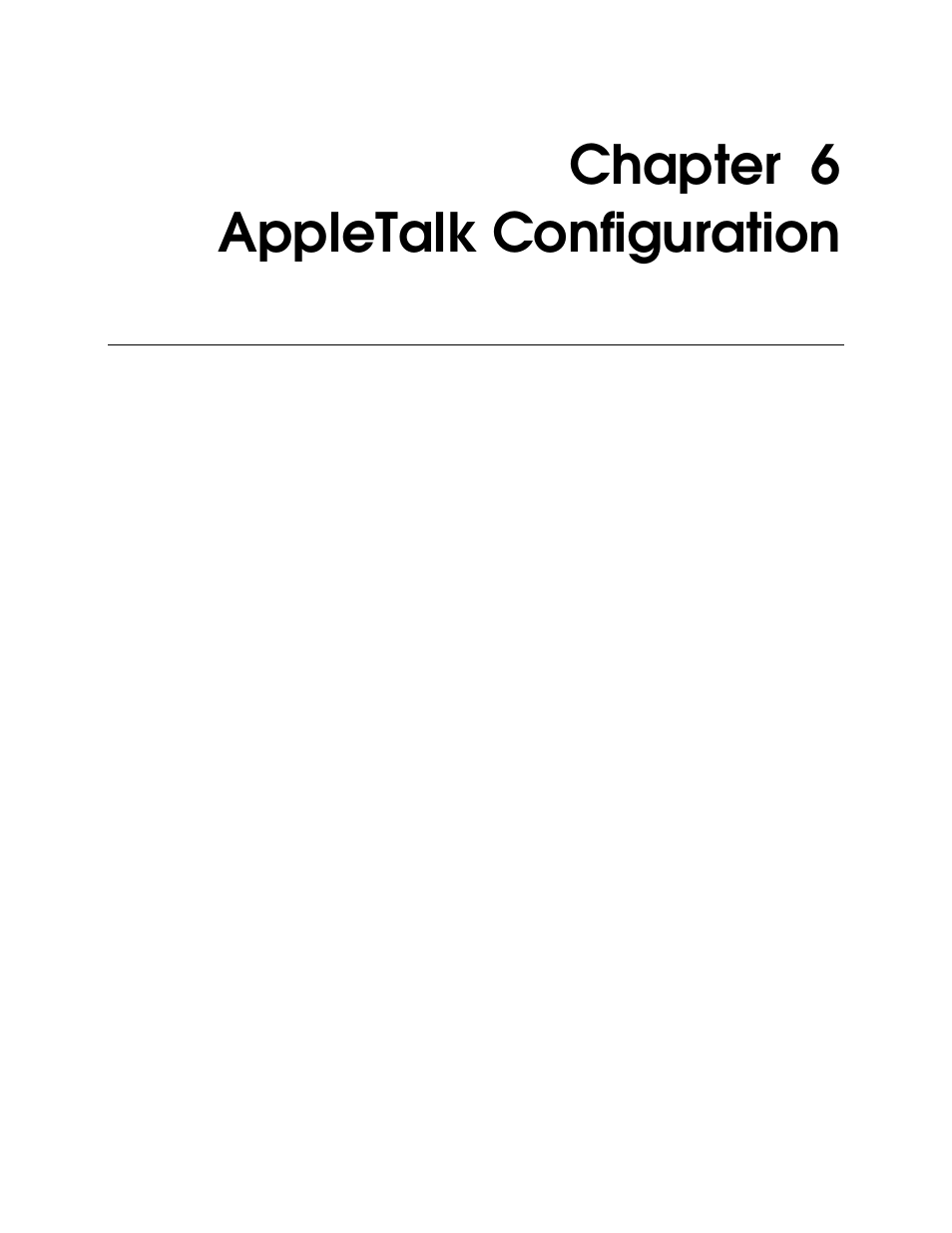 Chapter 6 appletalk configuration, Choosing the printer, 1 choosing the printer | Ricoh AP1400/AP2000 User Manual | Page 256 / 332