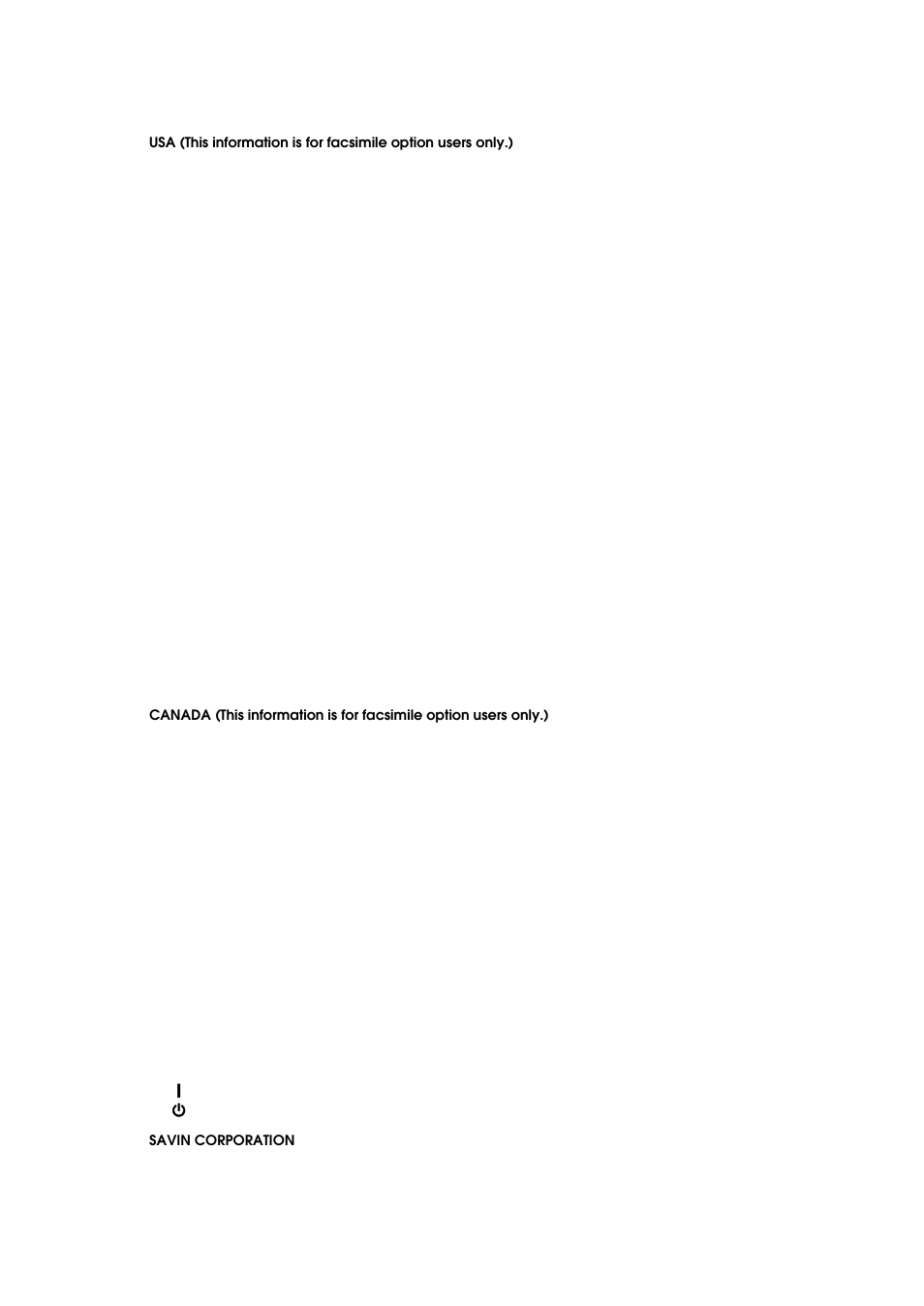 Fcc requirements | Ricoh 450e User Manual | Page 12 / 204