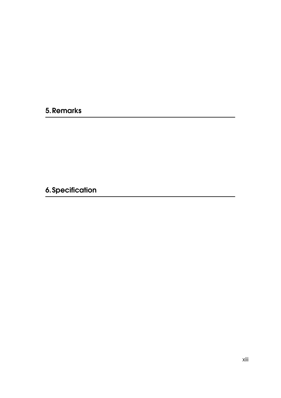 Remarks, Specification | Ricoh 450e User Manual | Page 25 / 204