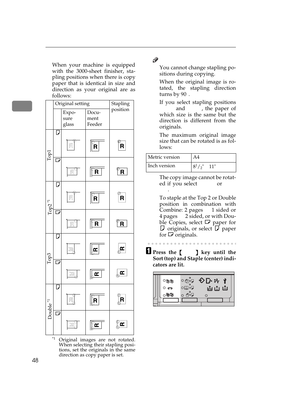 3000-sheet finisher | Ricoh 450e User Manual | Page 74 / 204