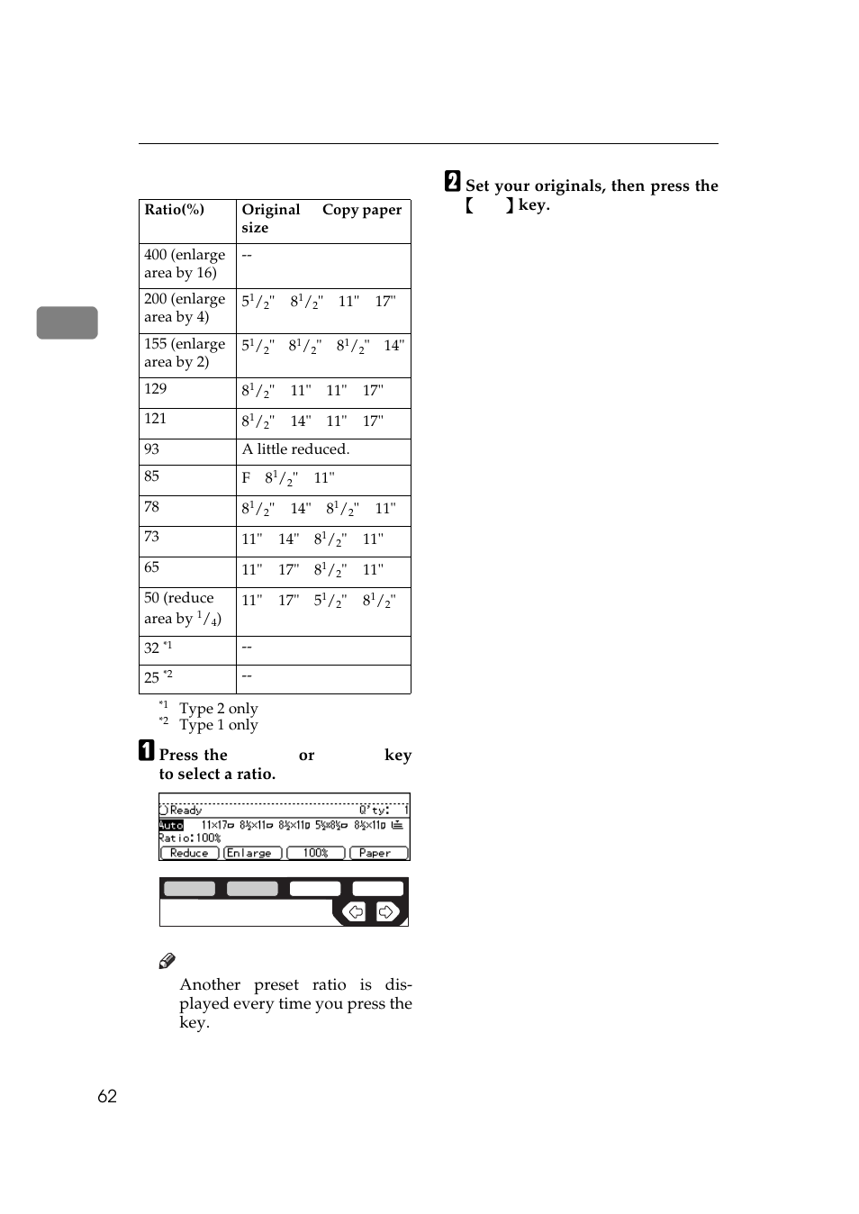 Inch version | Ricoh 450e User Manual | Page 88 / 204