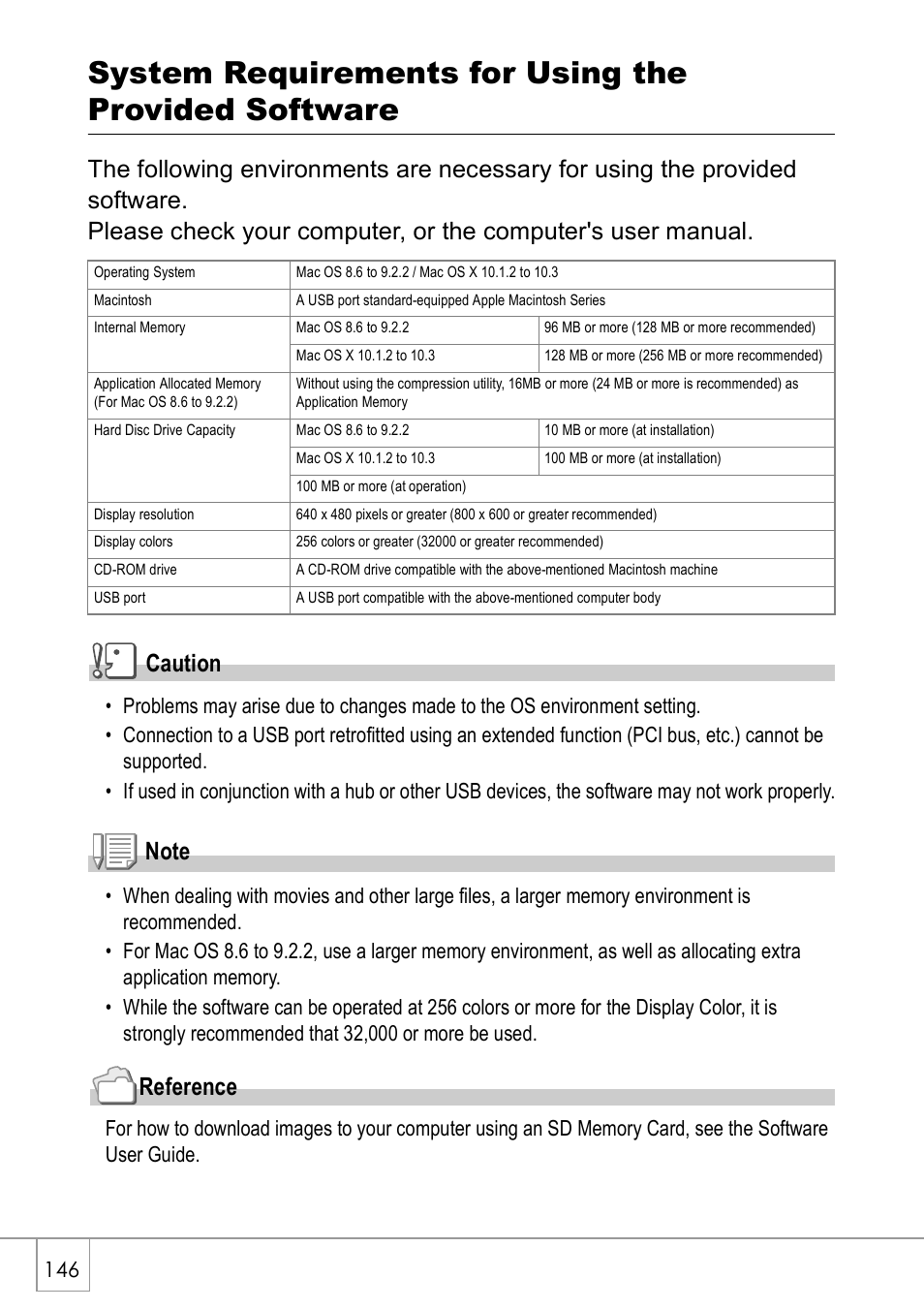 Reference | Ricoh GX8 User Manual | Page 148 / 180