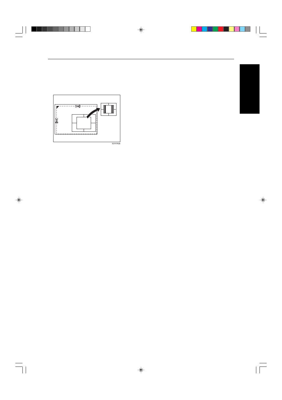 Cutting the film position sheet (if needed) | Ricoh AFICIO COLOR 6010 User Manual | Page 235 / 266