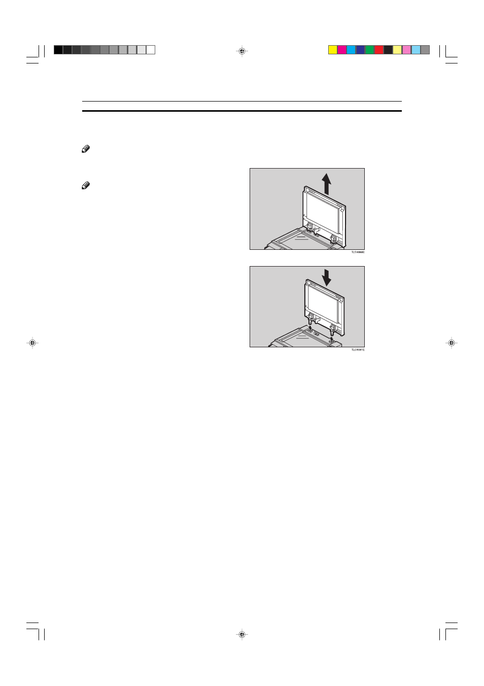 Removing the platen cover to copy a large original | Ricoh AFICIO COLOR 6010 User Manual | Page 52 / 266