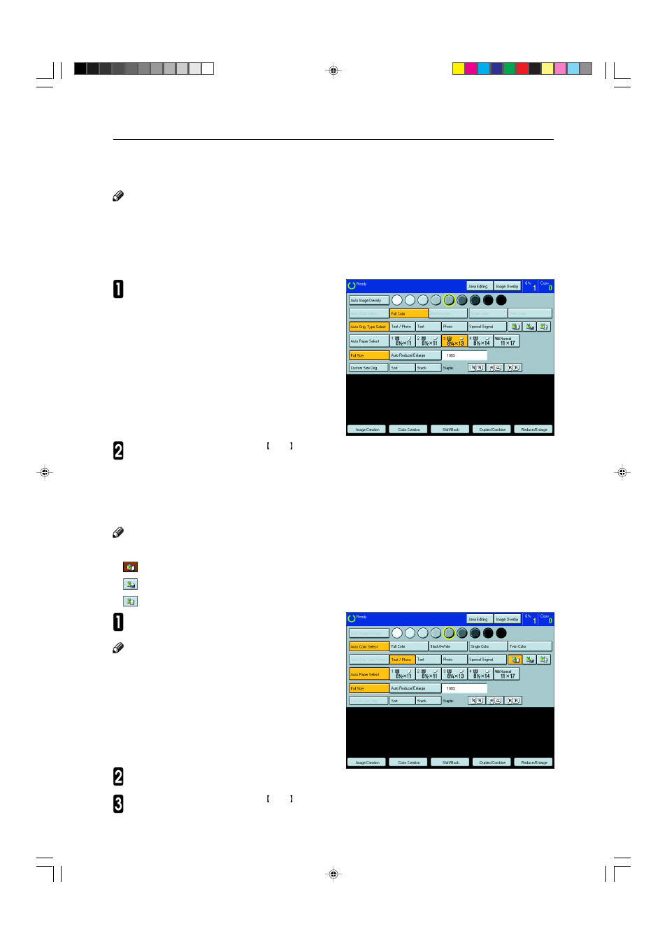 Selecting the original image type | Ricoh AFICIO COLOR 6010 User Manual | Page 60 / 266