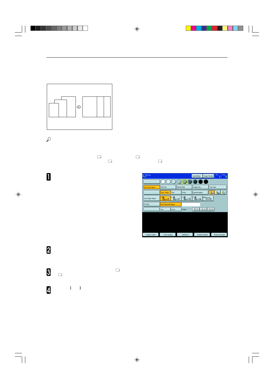 Auto reduce/enlarge | Ricoh AFICIO COLOR 6010 User Manual | Page 70 / 266