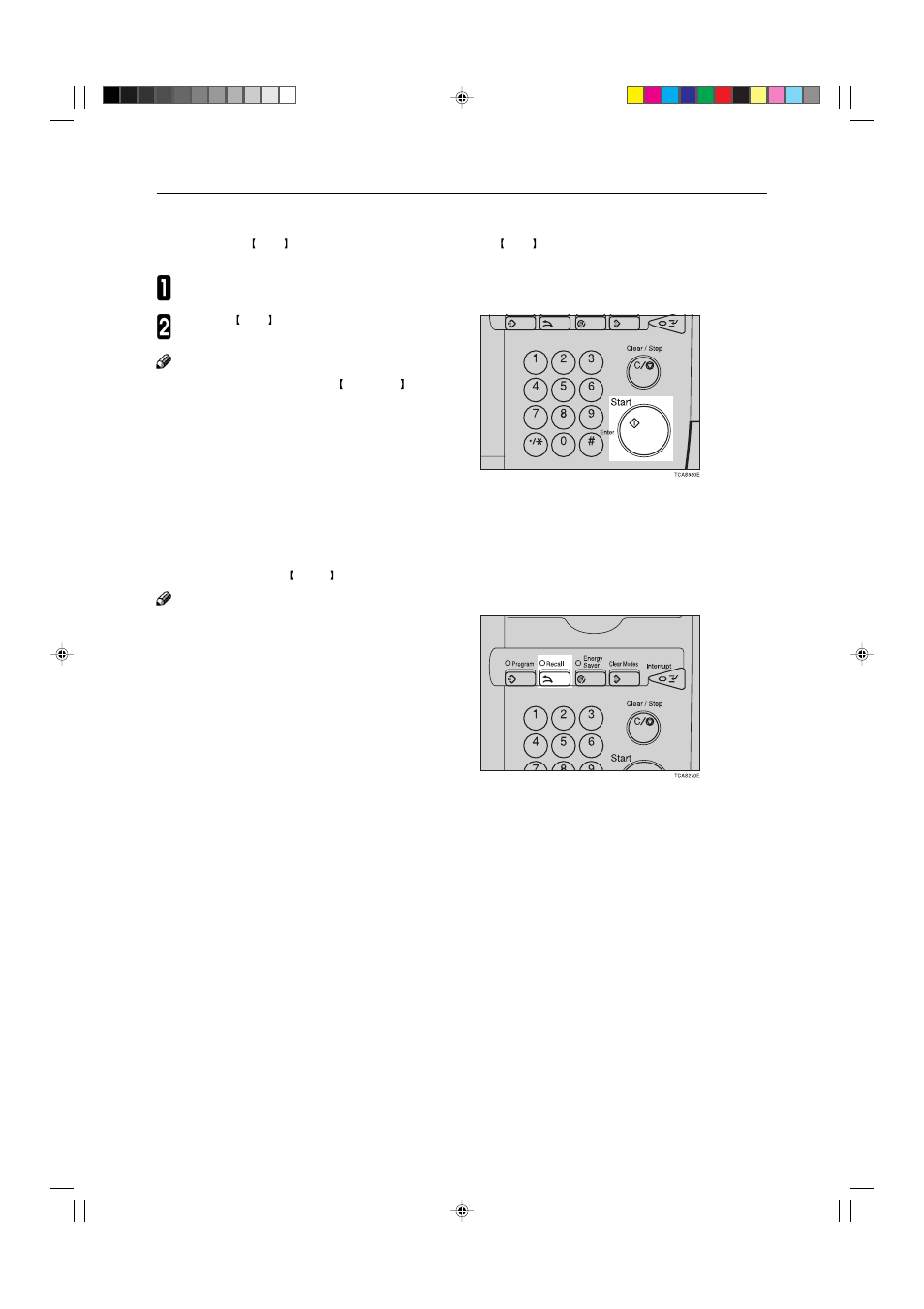 Auto start | Ricoh AFICIO COLOR 6010 User Manual | Page 72 / 266