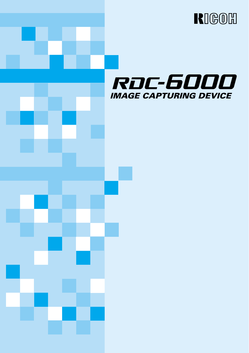 Ricoh RDC-6000 User Manual | 24 pages