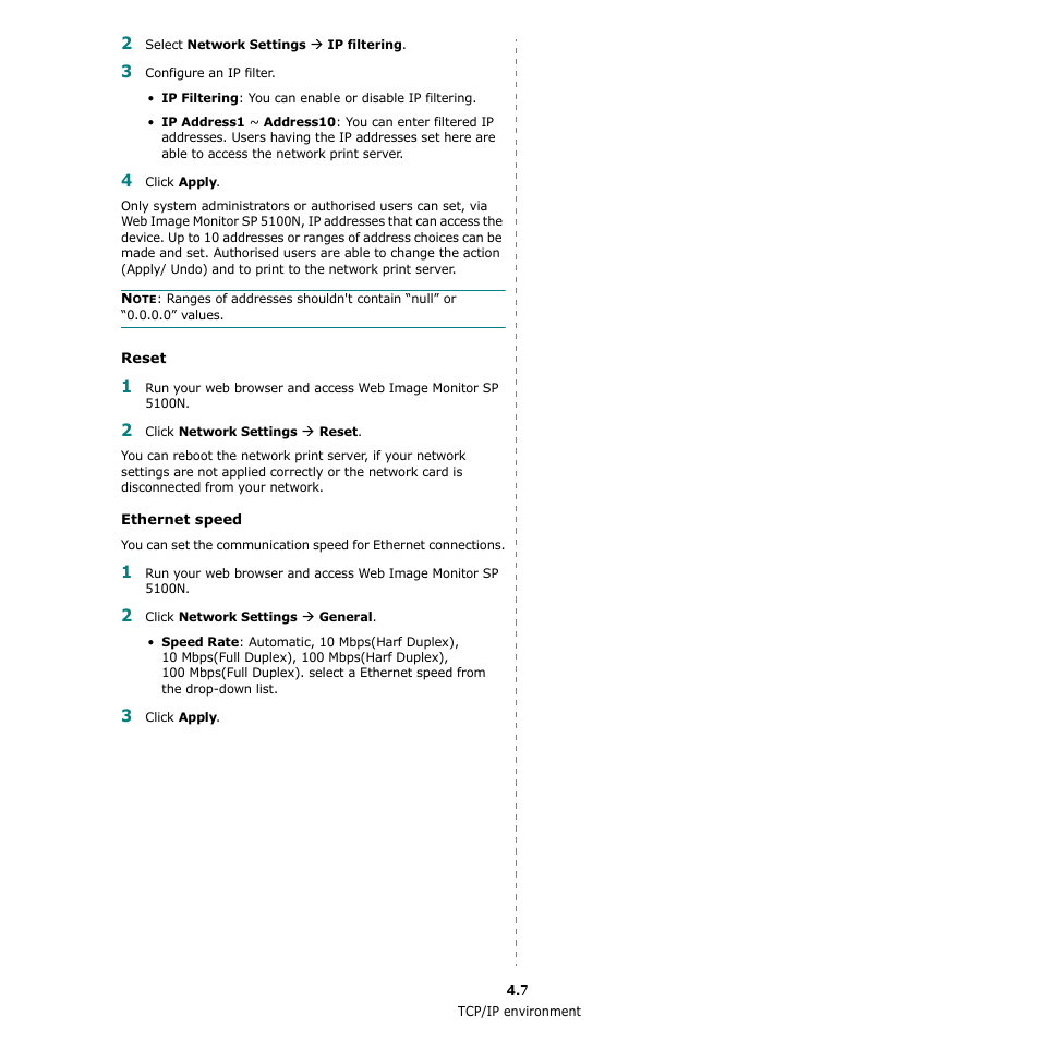 Ricoh Aficio SP 5100N User Manual | Page 118 / 126