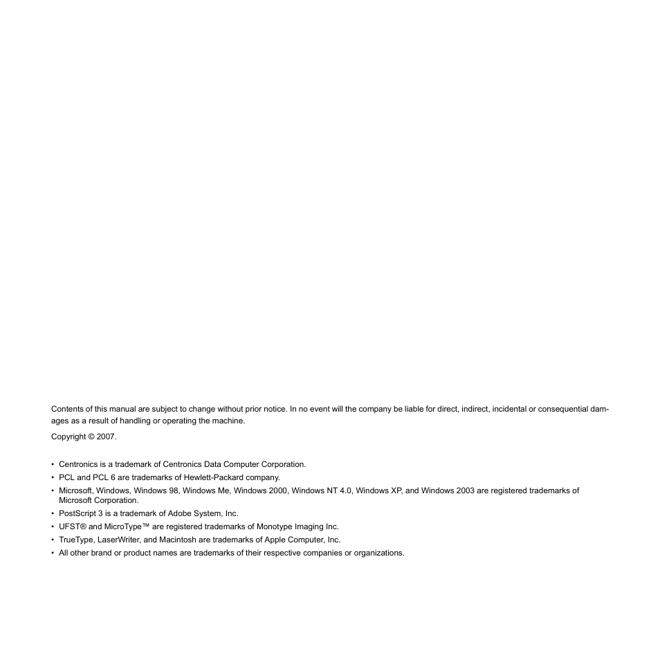 Ricoh Aficio SP 5100N User Manual | Page 2 / 126