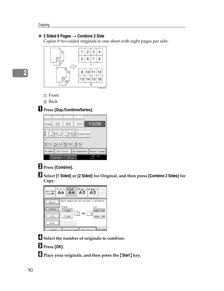 Ricoh Aficio MP C2000 User Manual | Page 112 / 206