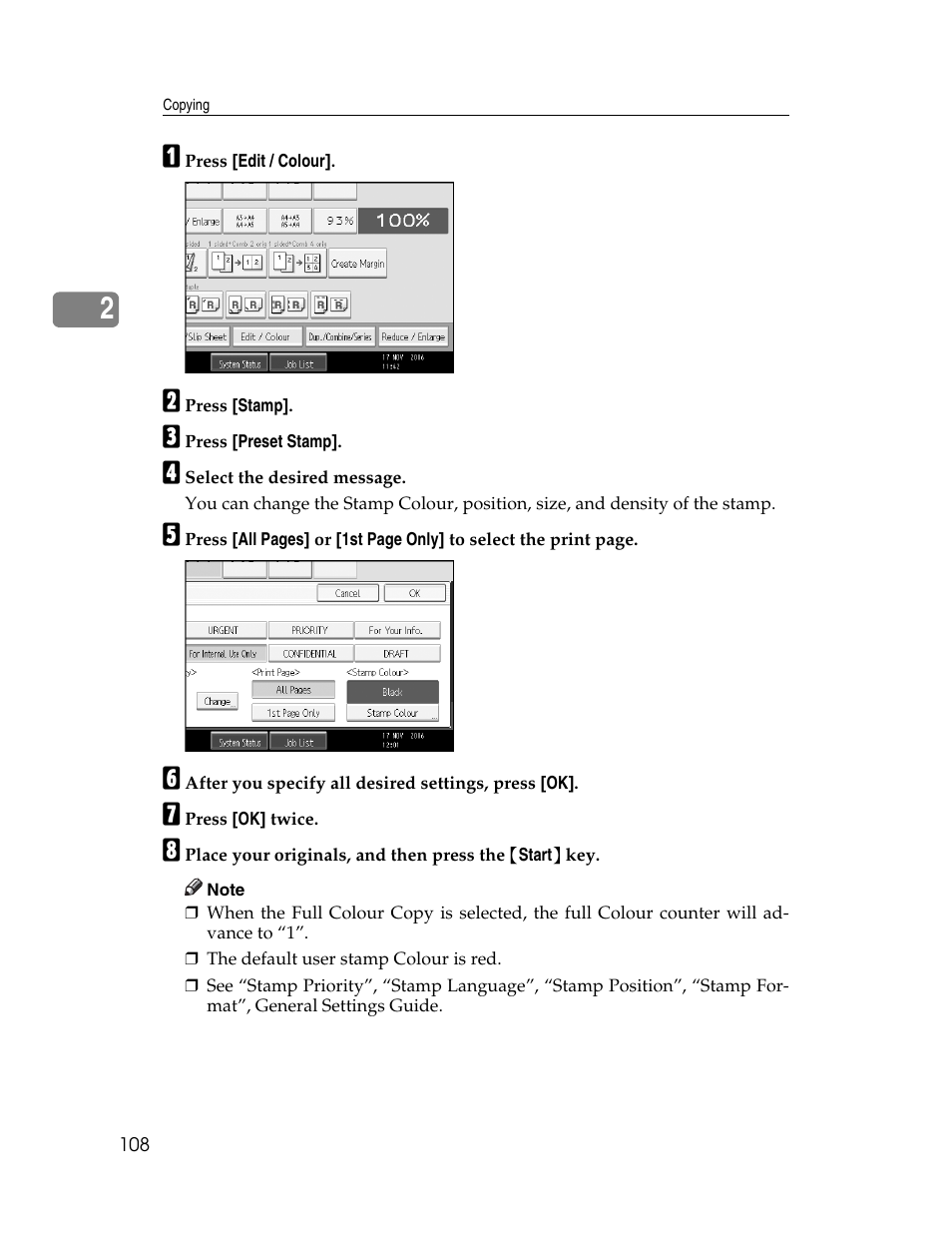 Ricoh Aficio MP C2000 User Manual | Page 130 / 206