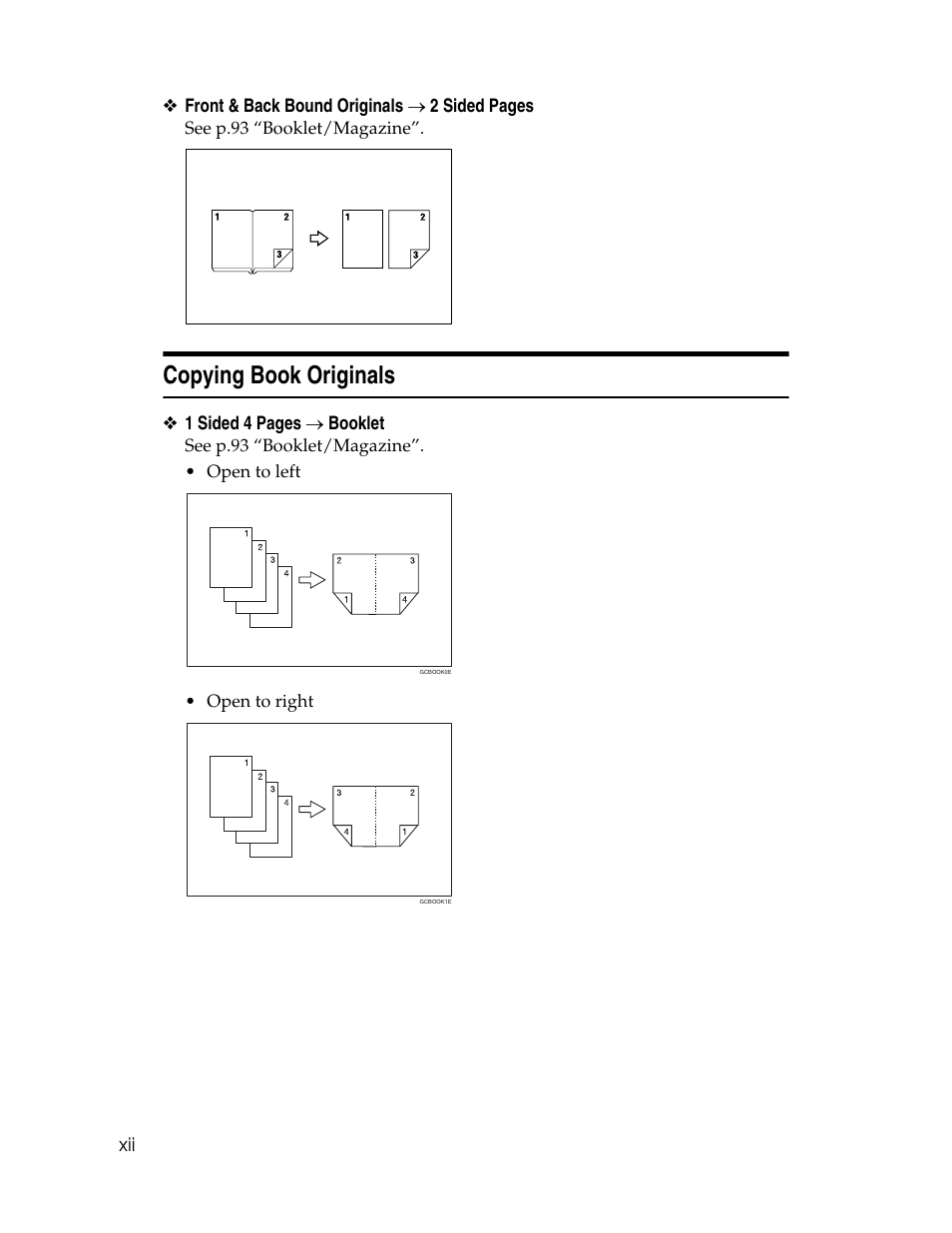 Copying book originals | Ricoh Aficio MP C2000 User Manual | Page 14 / 206