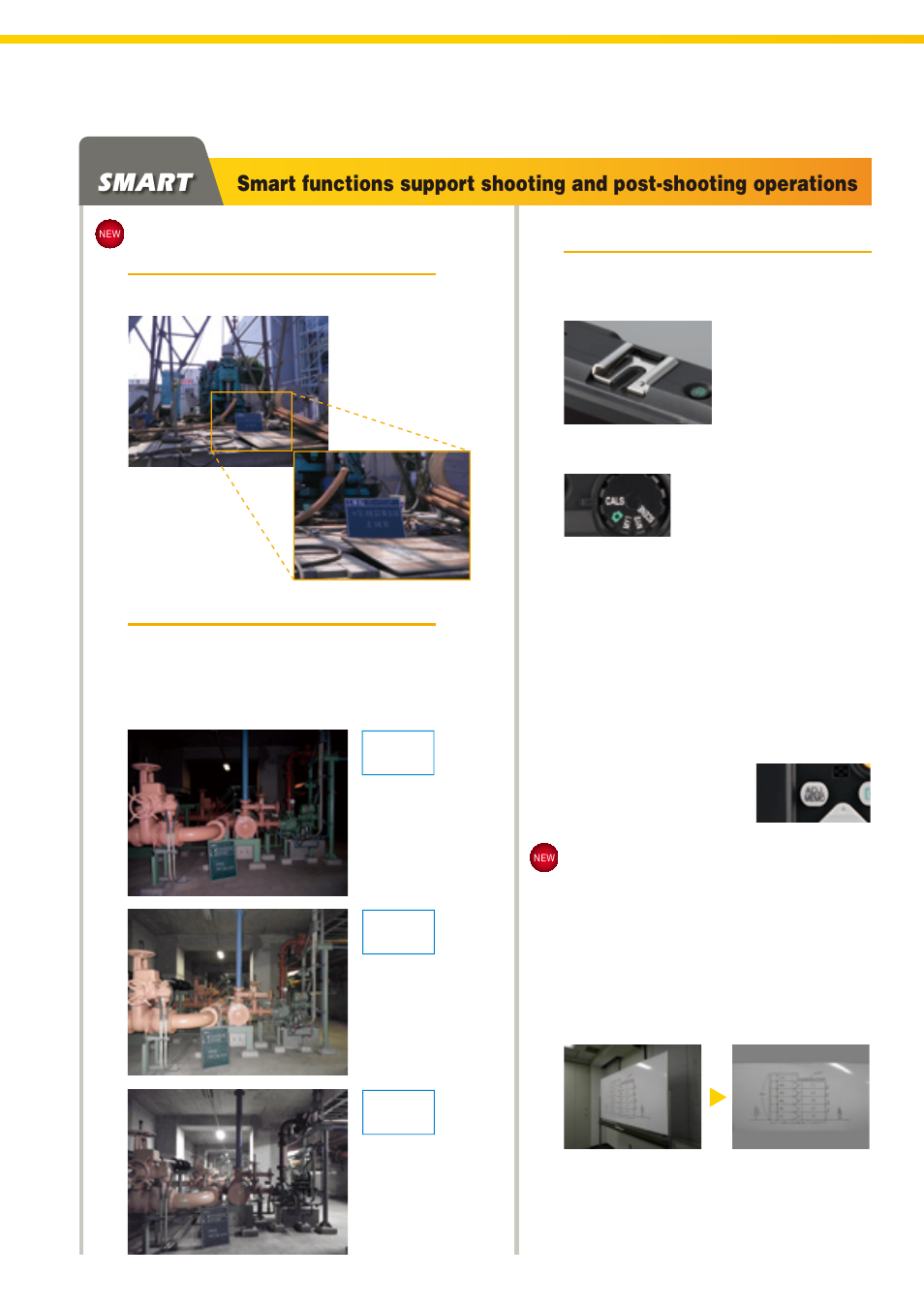 Smart, Secure, Tough | The toughness critical for difficult work sites | Ricoh Digital Camera G700 User Manual | Page 3 / 6