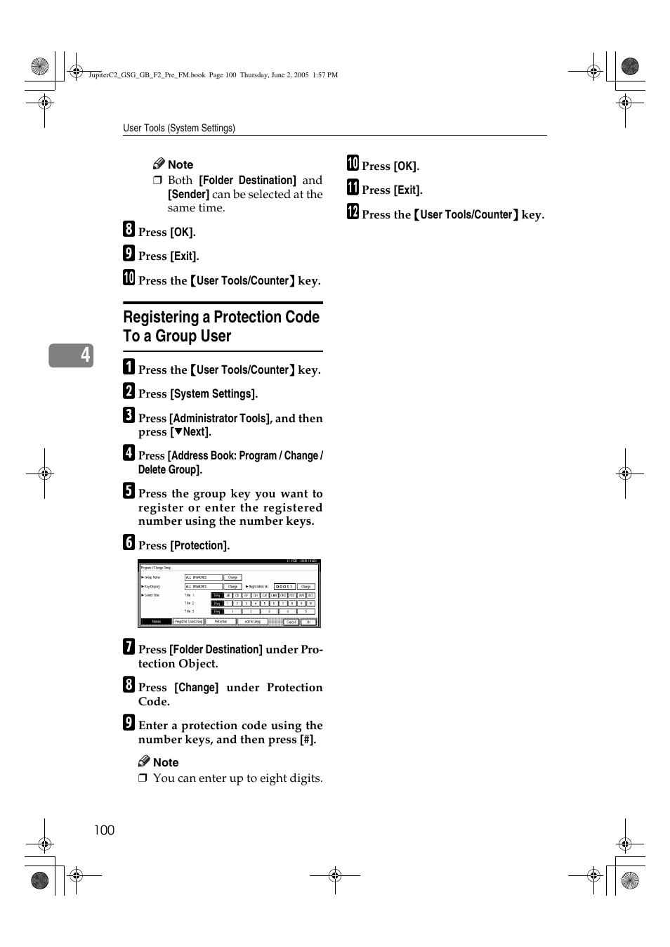 Ricoh Aficio 3235C User Manual | Page 112 / 192