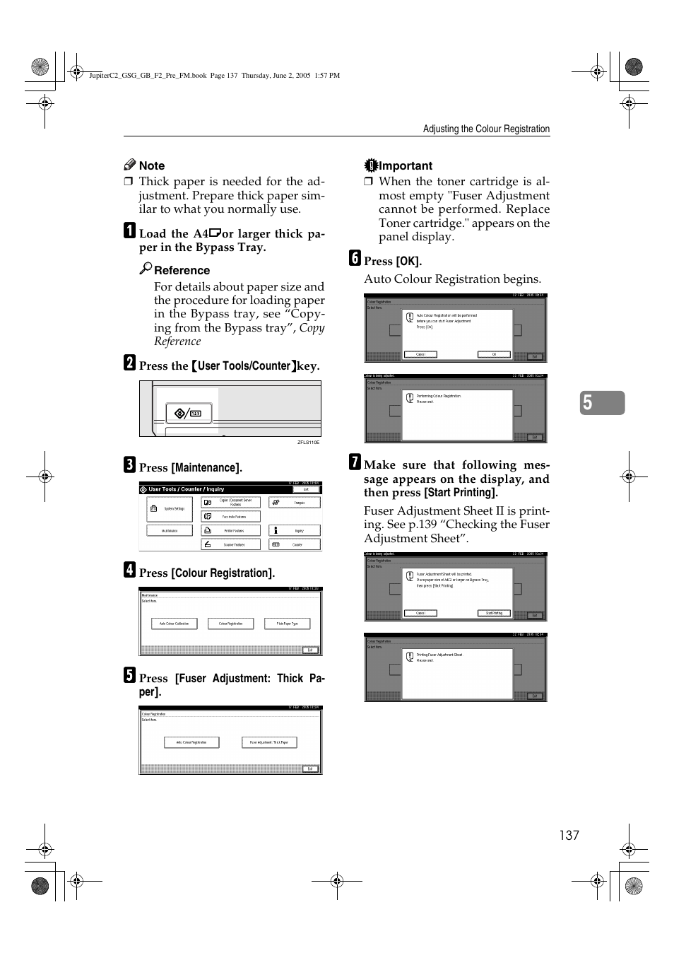 Ricoh Aficio 3235C User Manual | Page 149 / 192