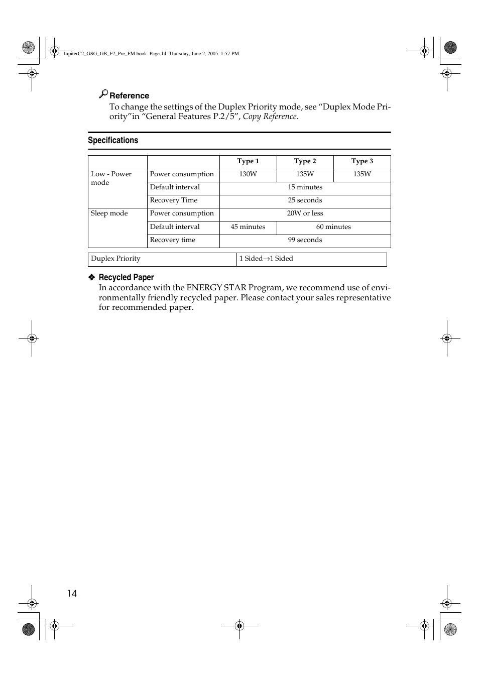 Ricoh Aficio 3235C User Manual | Page 26 / 192