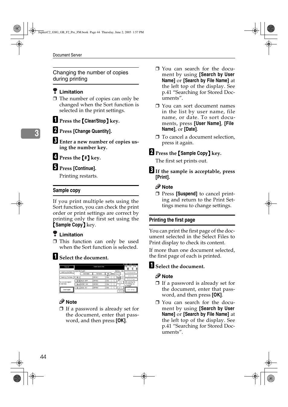 Ricoh Aficio 3235C User Manual | Page 56 / 192