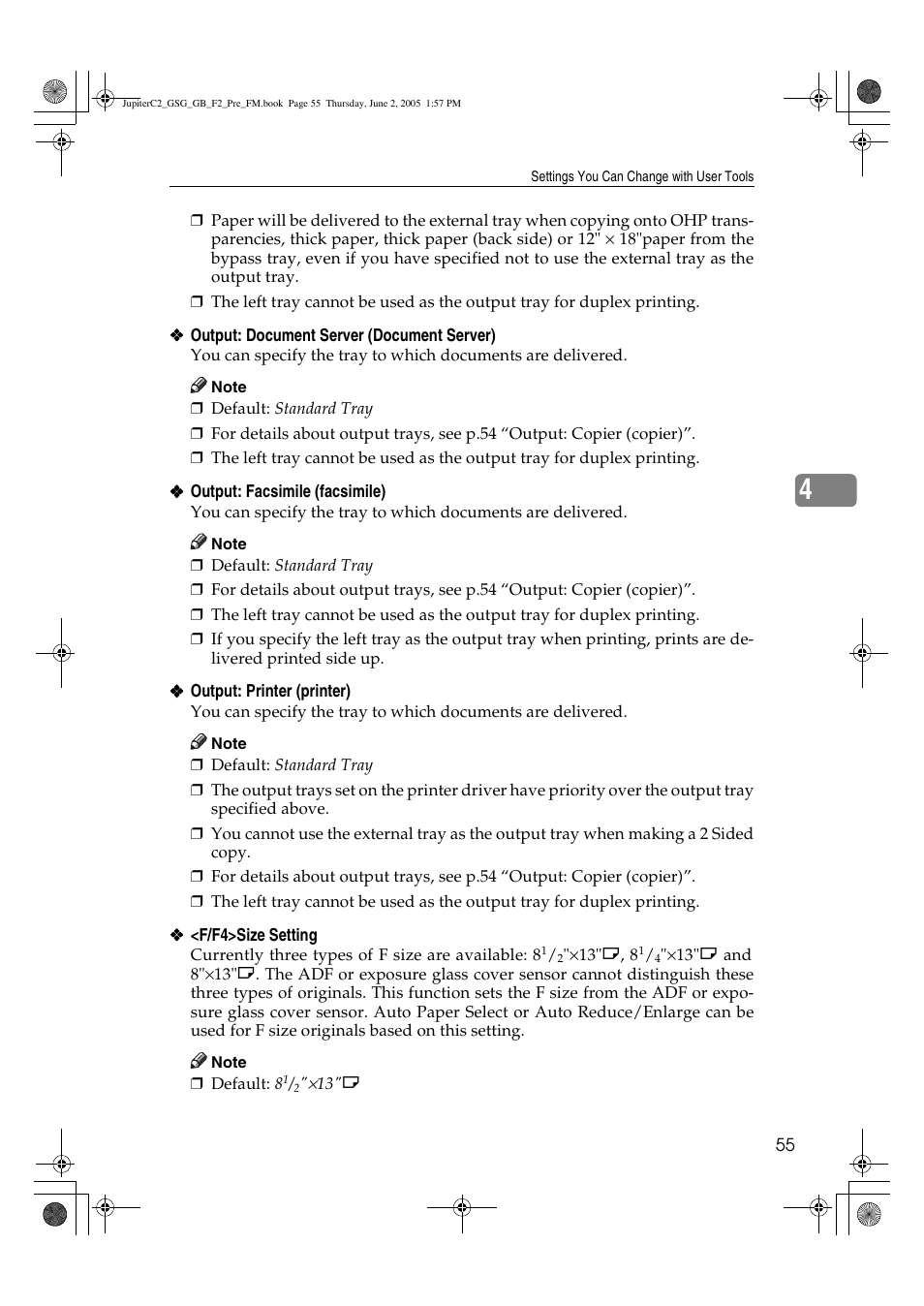 Ricoh Aficio 3235C User Manual | Page 67 / 192