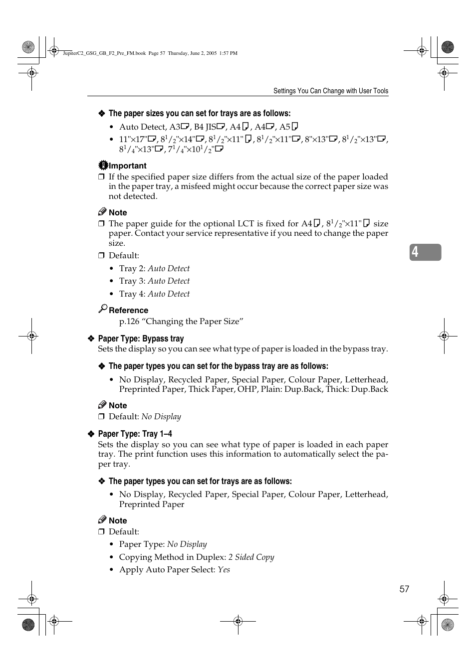 Ricoh Aficio 3235C User Manual | Page 69 / 192