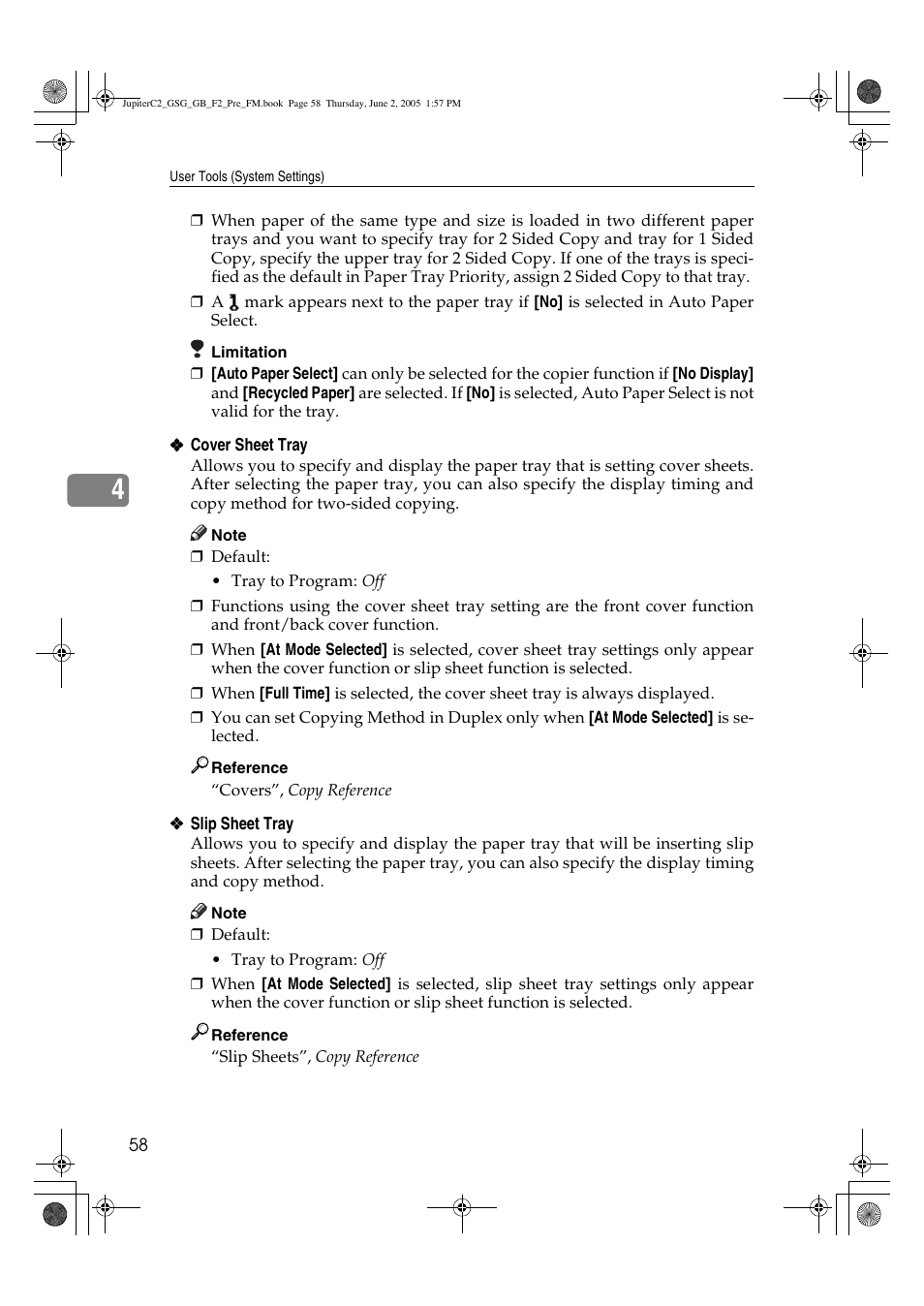 Ricoh Aficio 3235C User Manual | Page 70 / 192