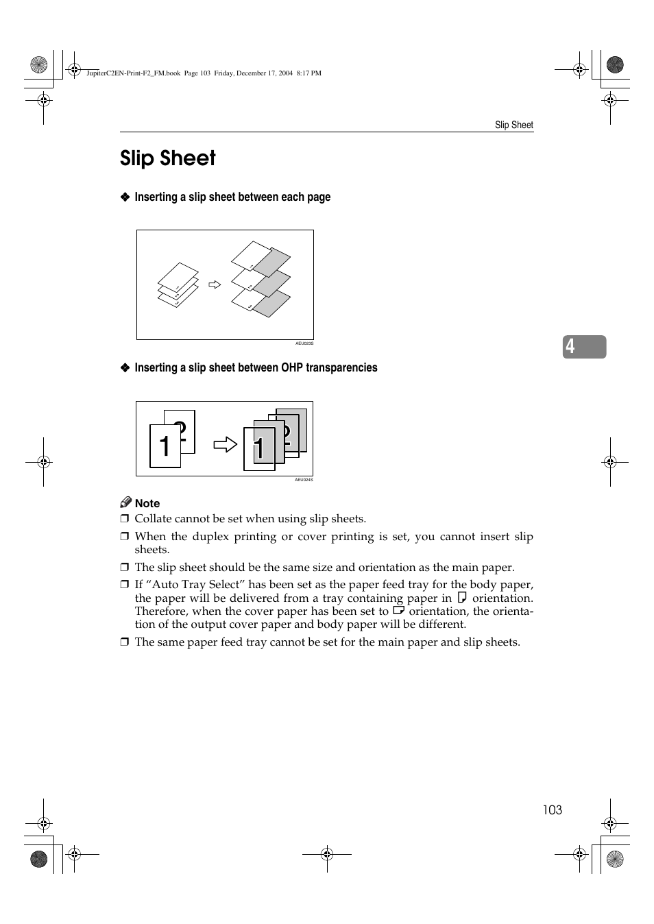 4slip sheet | Ricoh Aficio 3235C  EN User Manual | Page 109 / 168