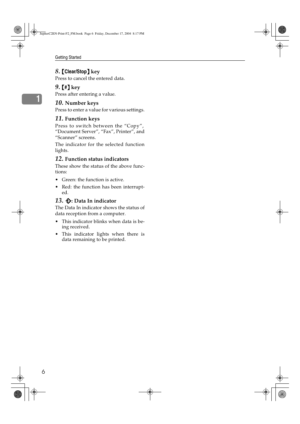 Ricoh Aficio 3235C  EN User Manual | Page 12 / 168