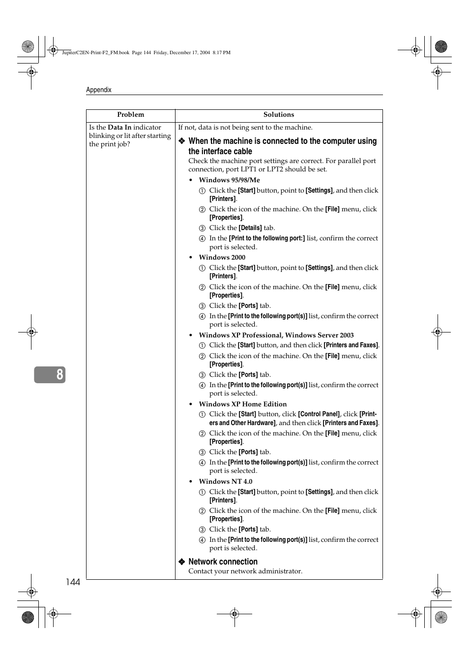 Ricoh Aficio 3235C  EN User Manual | Page 150 / 168