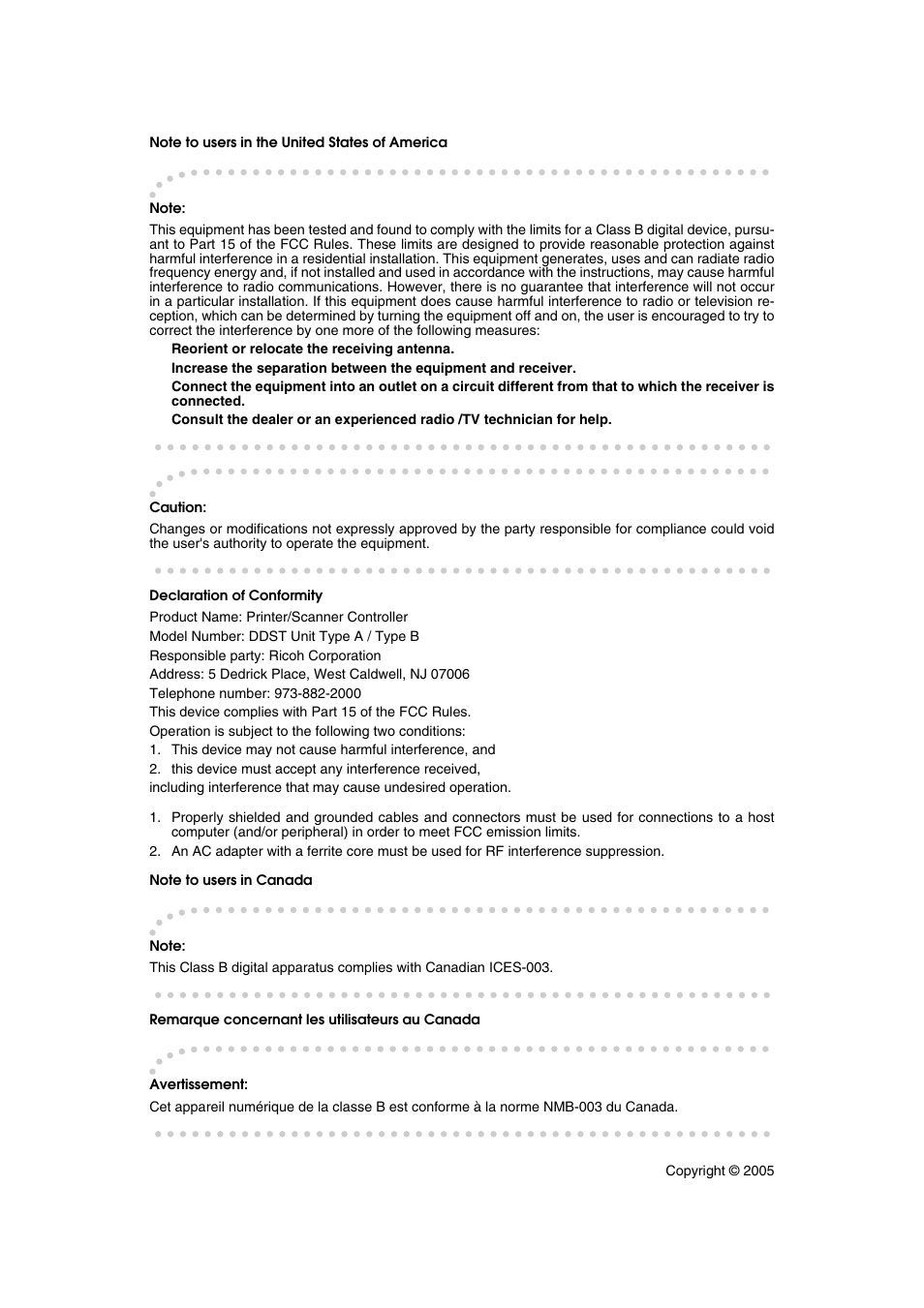 Ricoh DDST A User Manual | Page 55 / 56