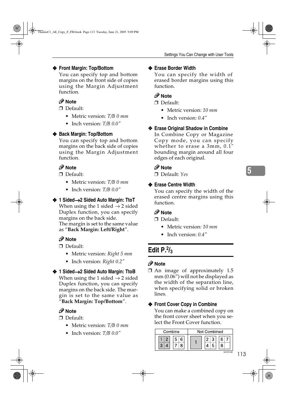 Edit p | Ricoh Aficio 3232C User Manual | Page 127 / 156