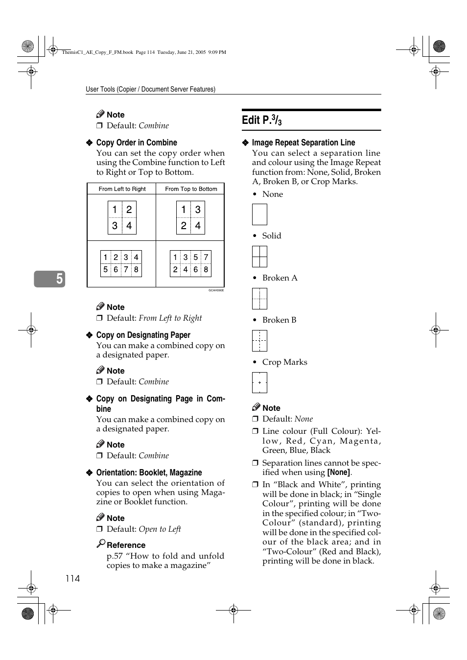 Edit p | Ricoh Aficio 3232C User Manual | Page 128 / 156